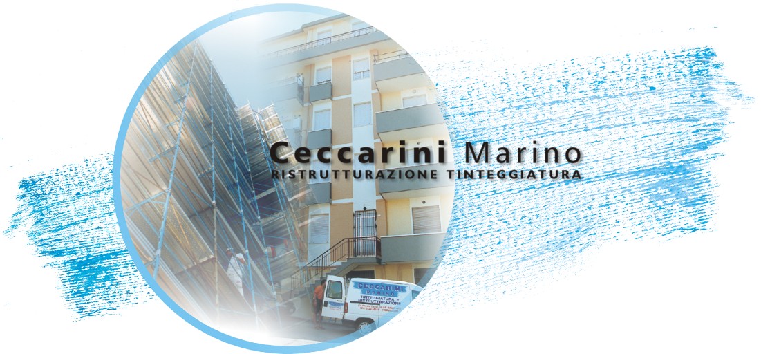 Ceccarini Marino: ristrutturazione, tinteggiatura